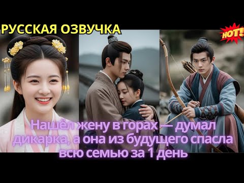 Видео: Нашёл жену в горах — думал дикарка, а она из будущего спасла всю семью за 1 день