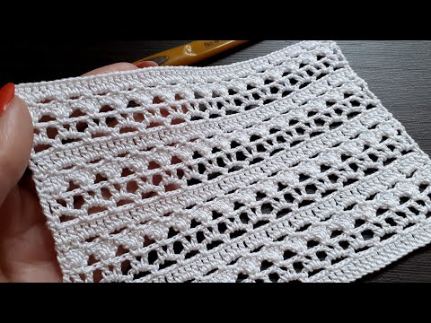 Видео: Самый простой УЗОР КРЮЧКОМ!!! легкое ВЯЗАНИЕ для новичков EASY Crochet for beginners