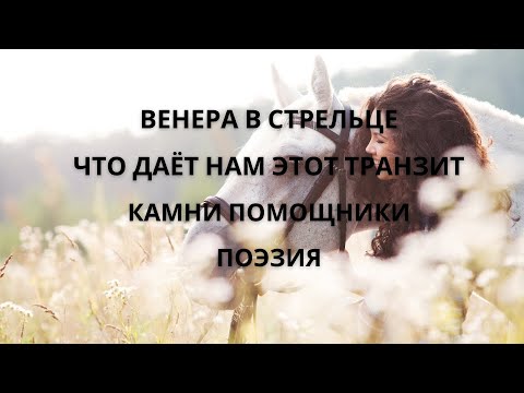 Видео: Венера в Стрельце с 17.10. - 11.11.24  Камни помощники! Поэзия "Доставайте Бокал для Шампанского!"