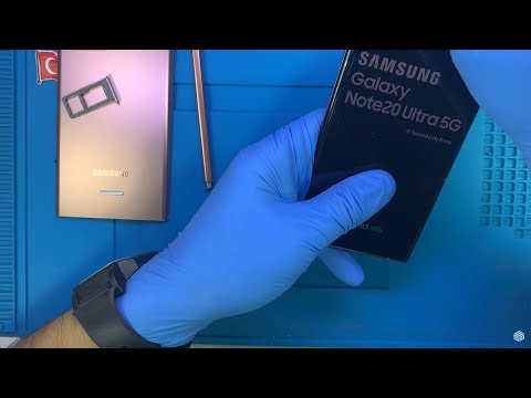Видео: Замена экрана Samsung Galaxy Note 20 Ultra