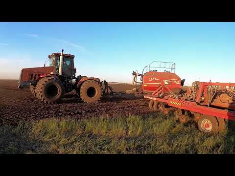 Видео: ПОСЕВНАЯ 2024 кировец к744 р2, Кировец к7, Кирюша к424,