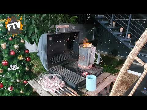 Видео: Новогодний шашлык от  FartukTV. Просто расслабьтесь под новогоднюю музыку.