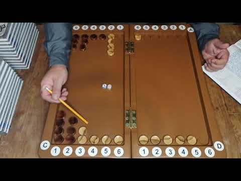 Видео: Длинные нарды. Расчёт рисков в игре.