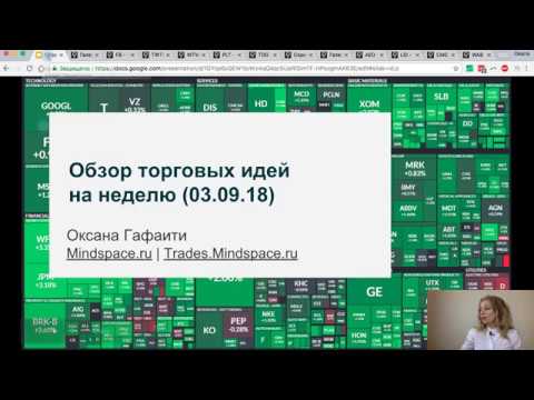 Видео: Обзор торговых идей на неделю (03.09.18)
