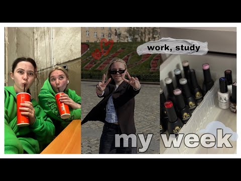 Видео: my week/ КУРСЫ МАНИКЮРА/РАБОТА/ДАЧА