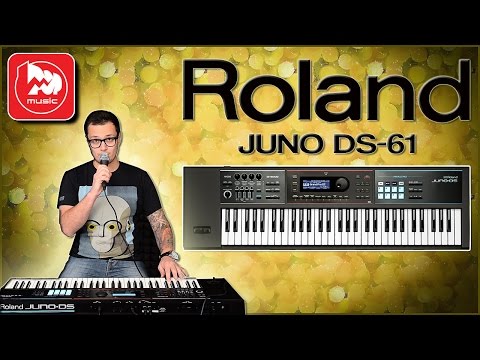 Видео: Синтезатор ROLAND JUNO-DS61