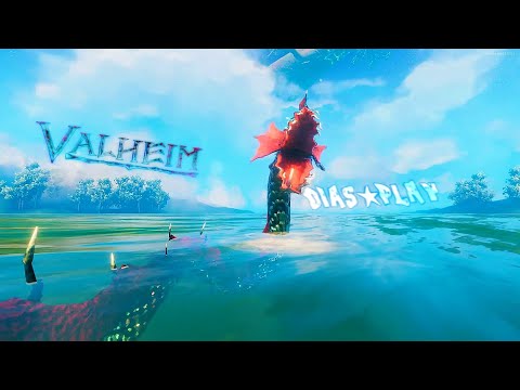 Видео: Valheim ★ Прохождение ★ Огромный Змей и Черепаха Остров ★ #7