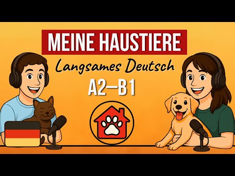 Видео: Подкаст Немецкий A2 – Забавные истории о домашних животных 🐾