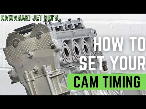 Видео: Как выполнить регулировку кулачков гидроцикла Kawasaki