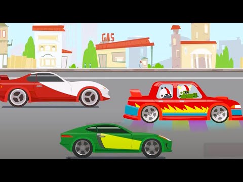 Видео: ТАЧКИ-ТАЧКИ - Супер-гонка! | Веселые мультфильмы для детей
