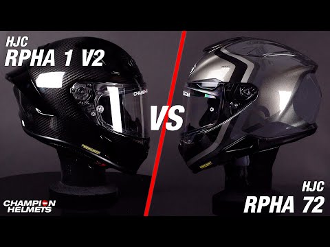 Видео: HJC RPHA 1 V2 Carbon против HJC RPHA 72 | Какой шлем выбрать?