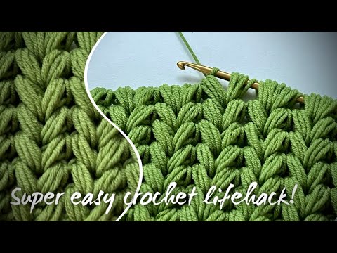 Видео: Вяжем шарф тунисским крючком! Так просто вы еще не вязали!!! 💥💥💥 Super easy crochet pattern!!!
