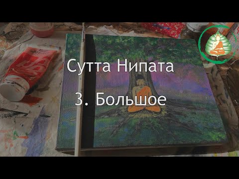 Видео: Палийский канон. Сутта Нипата. Часть третья. Большое / Студия Бодхи