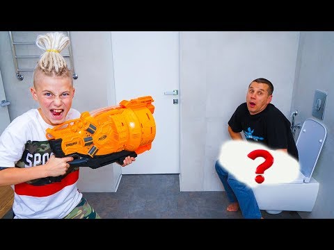 Видео: 24 часа на ГОРШКЕ!!! Paid back..NERF REBOOT.