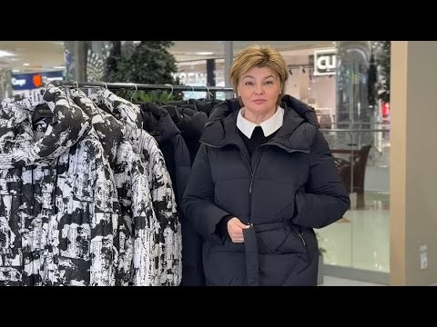 Видео: Новая коллекция пуховиков❤️ткань Япония, пух Белой утки 90%, перо 10%🔥46900р. #скидки #style #мода