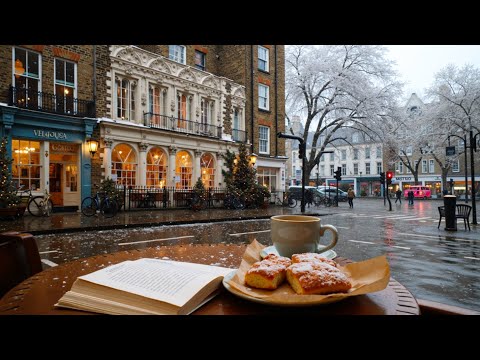Видео: Уютная Зимняя Кафе Акустическая Гитара Музыка - Расслабляющий Инструментал для Учебы и Отдыха