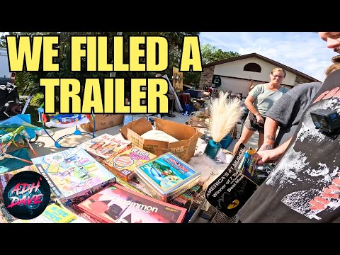 Видео: Мы купили так много, что нам пришлось вернуться на следующий день с прицепом!