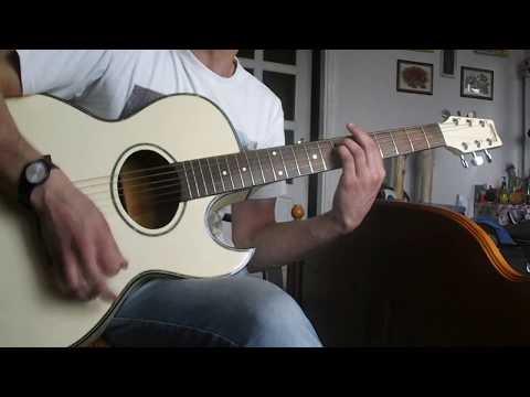 Видео: Кино Звезда по имени солнце (Washburn EA40)cover