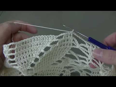 Видео: Салфетка " Нежность ". Часть 6.