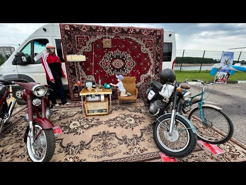 Видео: Уже семейная традиция! Автовыставка на день  города Тверь.