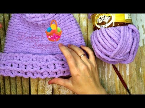 Видео: Вязание необычной шапки. #KVK