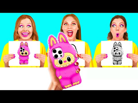 Видео: Кой Рисува По-добре Получава Наградата | Хакове за Рисуване