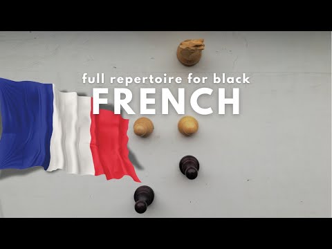 Видео: Полный дебютный репертуар французской защиты за черных