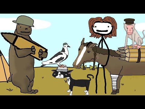 Видео: "Героические Животные в Истории" - Академия Сэма О'Неллы (от Брокколи)