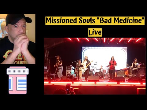 Видео: Реакция на выступление Missioned Souls вживую!!! Кавер Bon Jovi "Bad Medicine"!!! Здорово снова у...