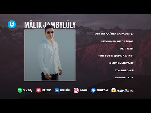 Видео: Мәлік Жамбылұлы ән жинағы