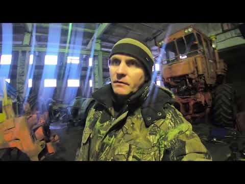 Видео: Трактор Кировец. Сборка трубы горизонтального шарнира трактора К-701М.