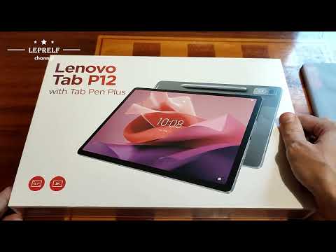 Видео: Обзор распаковка планшета Lenovo Tab P12 Wi-Fi 8/128GB Storm Grey and Pen
