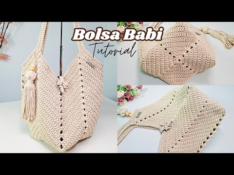 Видео: КЛАССИЧЕСКАЯ, ЭЛЕГАНТНАЯ И ПРОСТАЯ ВЯЗКА КРЮЧКОМ СУМКА / Babi Bag