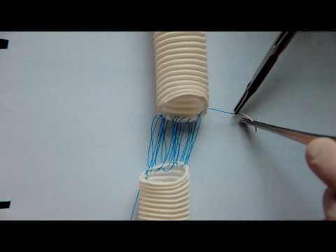 Видео: Vascular suture #1. Parachute technique\ Выпуск 17: сосудистый шов, парашютная техника! :) 1080р!