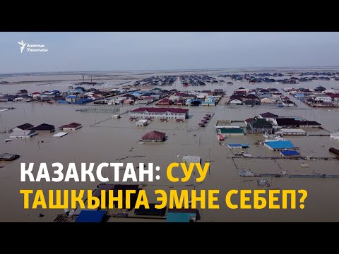 Видео: Казакстан: суу ташкынга эмне себеп?
