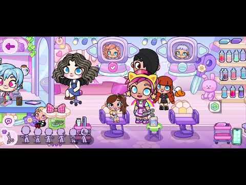 Видео: Идём в парикмахирскаю🤔. В Аватар ворлд