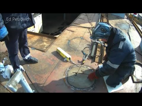 Видео: Климовский мост.03.03.2020г.Работы в порту.