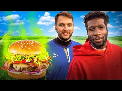 Видео: БУРГЕР СМЕРТИ в ФУТБОЛЬНОМ ЧЕЛЛЕНДЖЕ