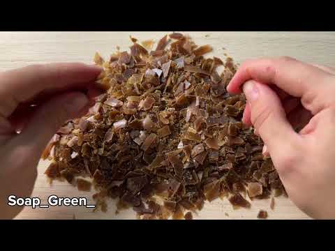 Видео: Soap crunch / ASMR/ Хруст сухих мыльных пластинок 
