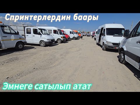 Видео: Авторынок Бишкек.Спринтерлердин саны өттө көп 23.06.24.. Тегерек каналы дуб каб/пассажир/Тент..