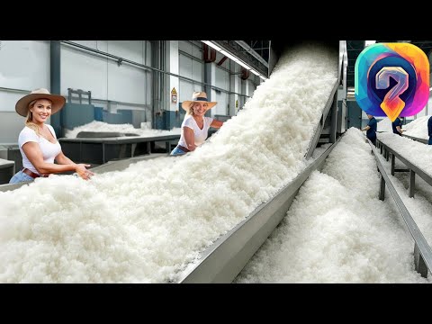 Видео: Как ПРОИЗВОДИТСЯ морская соль – невероятное производство МИЛЛИОНОВ ТОНН морской соли и её обработка!