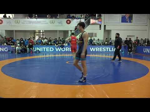 Видео: ГРЕКО-РИМСКАЯ БОРЬБА. Чемпионат Кыргызстана-2025 (U-17). День 1 Мат В