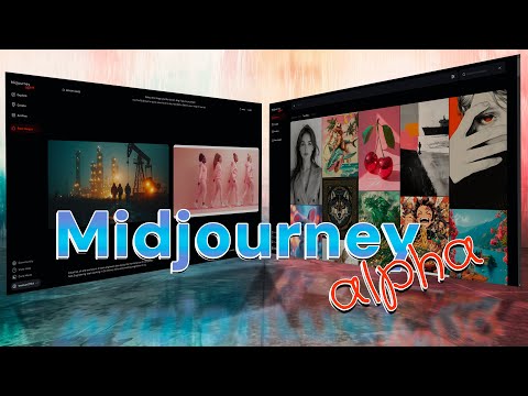 Видео: DISCORD НЕ НУЖЕН! Встречай Midjourney Alpha