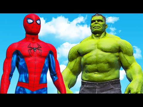 Видео: Халк против Человека-паука - финальный костюм нет пути домой