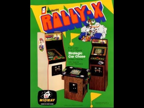 Видео: Rally-X Прохождение (1980)