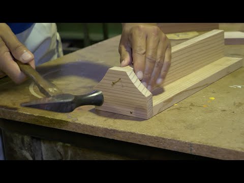 Видео: Настенная полка с функциональной красотой, созданная японскими мастерами