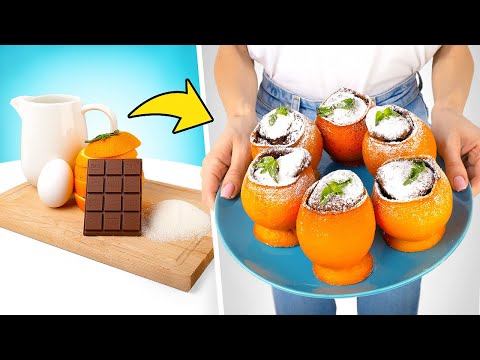 Видео: ШОКОЛАД И АПЕЛЬСИНЫ - Идеальное сочетание для вкусных капкейков!