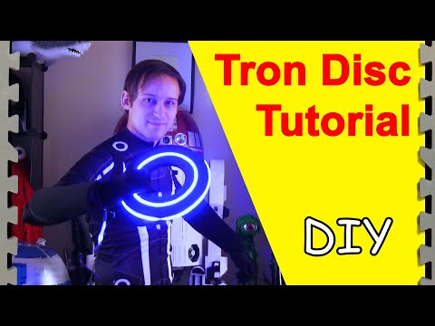 Видео: Сборка диска идентификации Tron (сделай сам/инструкция)