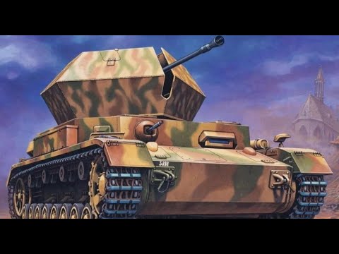 Видео: Немецкая ЗСУ "Оствинд"