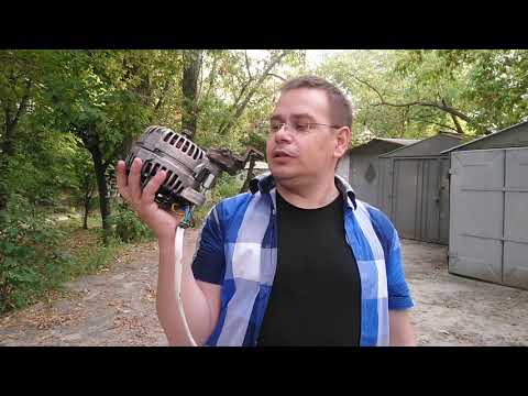 Видео: Bldc из генератора bosch 220а